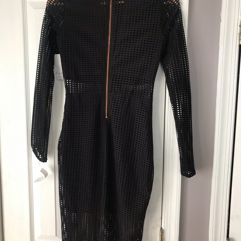 Sheer Black Dress